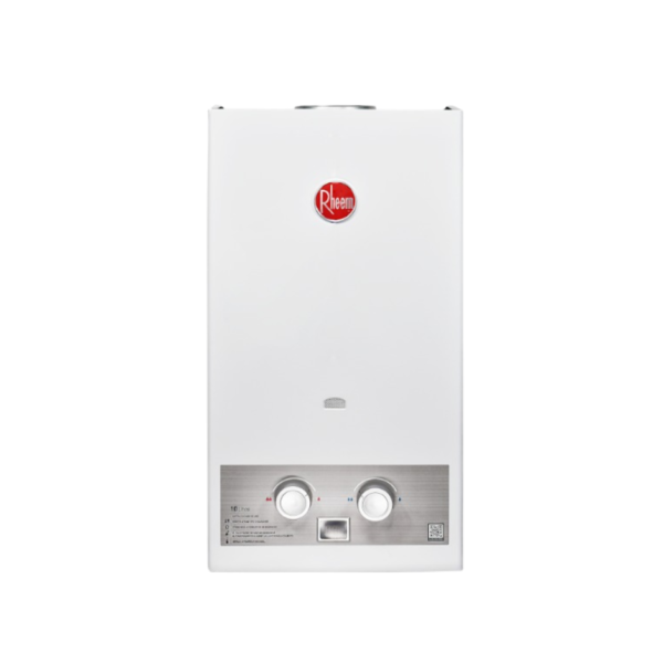 Calentador de Agua Rheem 10 Litros Tiro Natural de Paso a Gas Natural Mecánico
