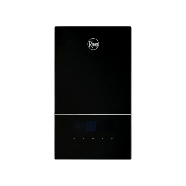 Calentador de Agua Rheem 10 Litros de Paso el?ctrico 12 KW 208V Panel Digital Negro Performance