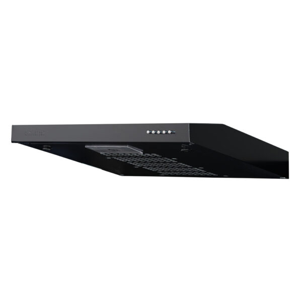 Campana Horizontal Challenger  Horizontal de 60 cm x 8 cm  Tres Velocidades Negra